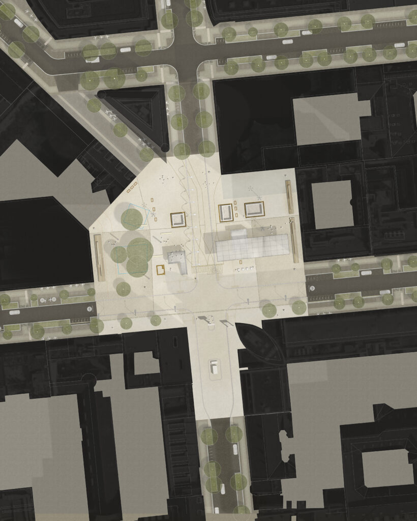 Checkpoint Charlie Lageplan