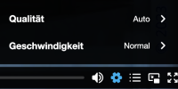 Geschwindigkeit anpassen